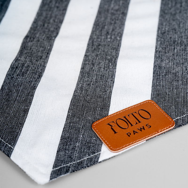 The Black-Tie Stripe Bandana