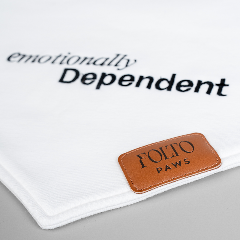 Emotionally Dependent Bandana | White