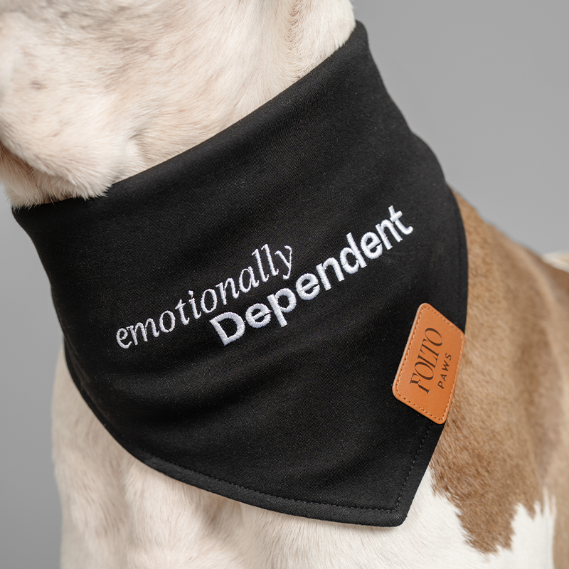 Emotionally Dependent Bandana | White
